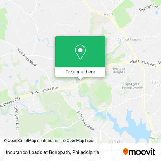 Insurance Leads at Benepath map