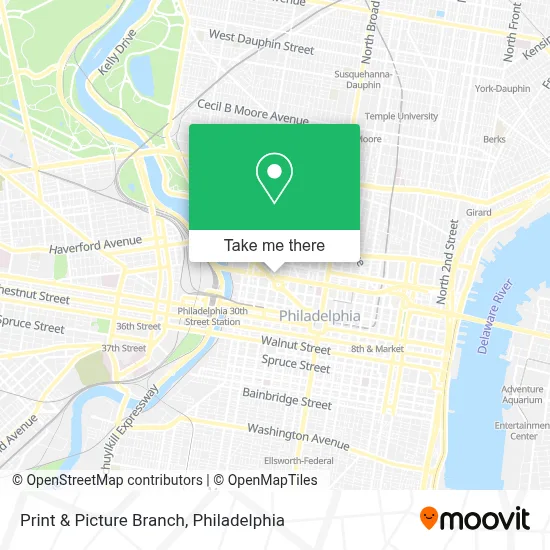 Print & Picture Branch map