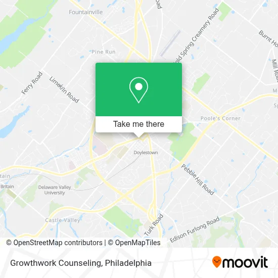 Growthwork Counseling map