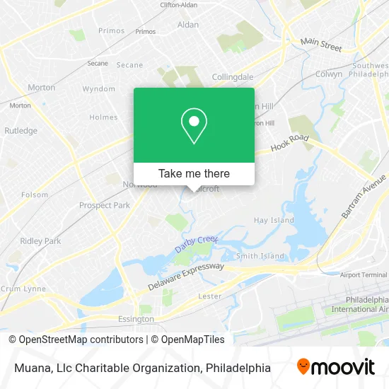 Muana, Llc Charitable Organization map