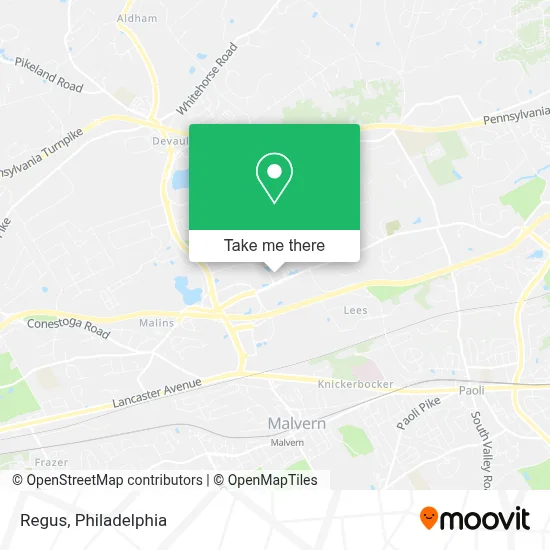 Regus map