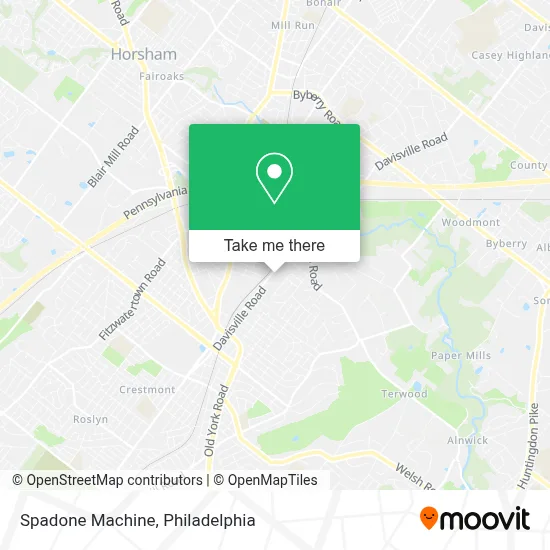 Spadone Machine map