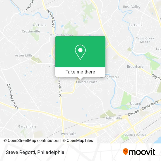 Steve Regotti map