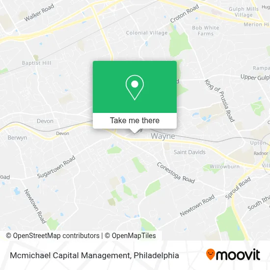 Mcmichael Capital Management map