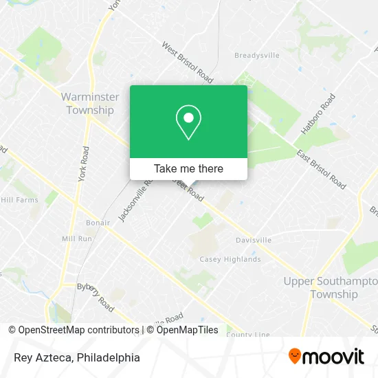 Rey Azteca map