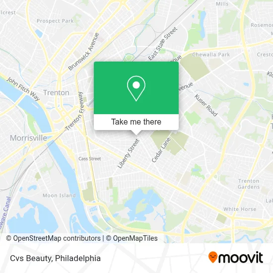 Cvs Beauty map