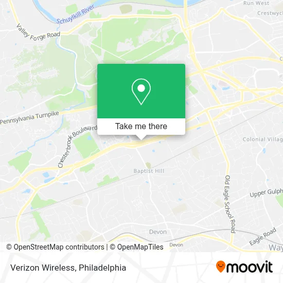 Verizon Wireless map