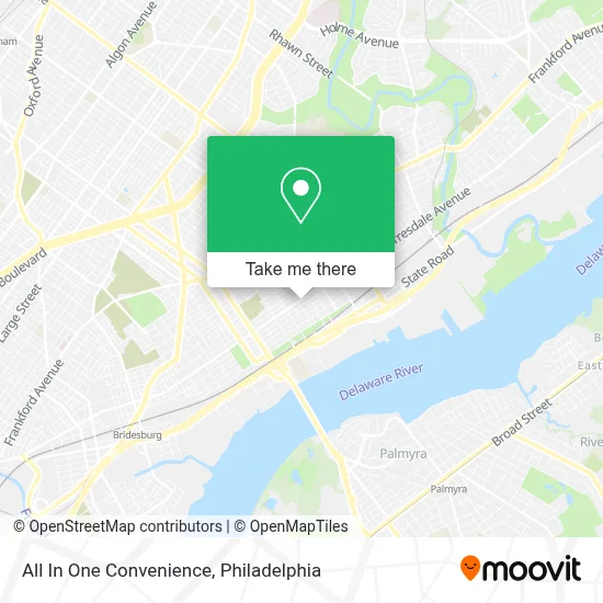 All In One Convenience map