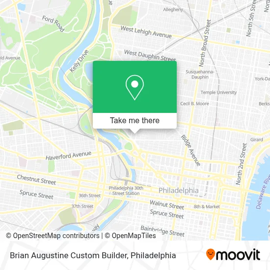 Brian Augustine Custom Builder map