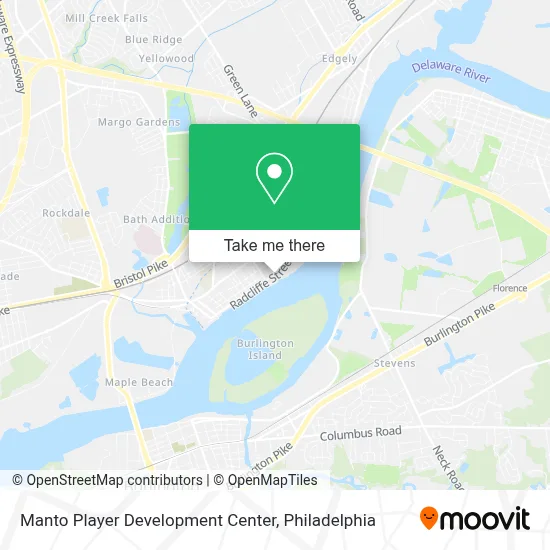 Manto Player Development Center map