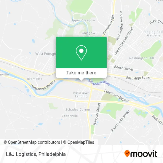 L&J Logistics map