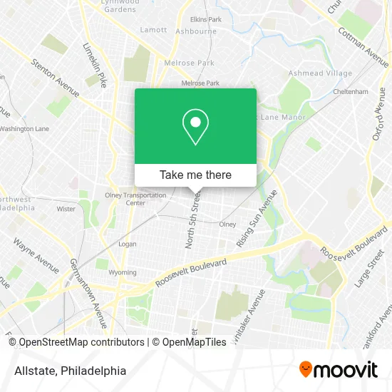 Allstate map