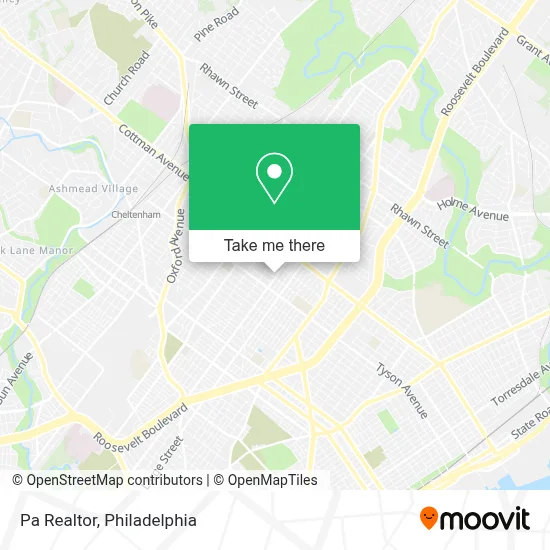 Pa Realtor map