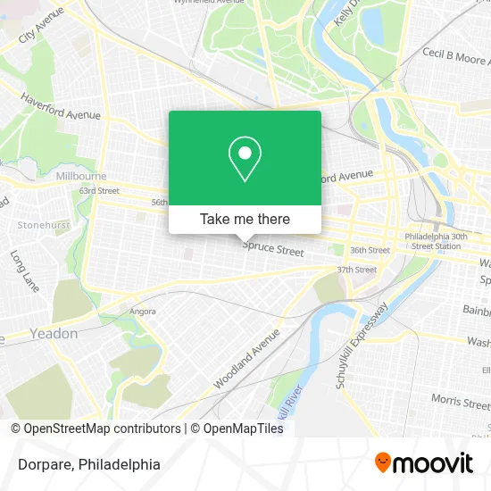 Dorpare map