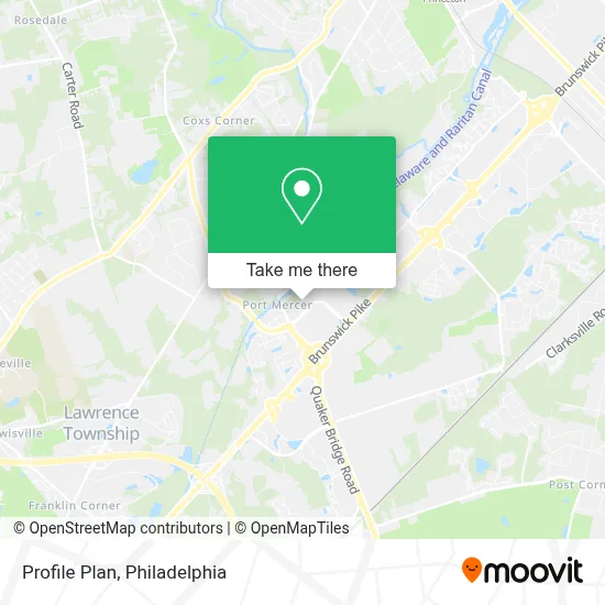 Profile Plan map
