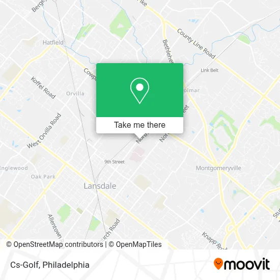 Cs-Golf map