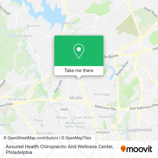 Assured Health Chiropractic And Wellness Center map