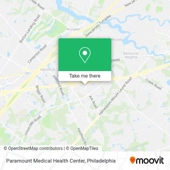 Paramount Medical Health Center map