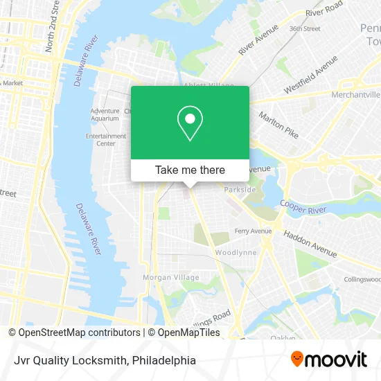 Jvr Quality Locksmith map