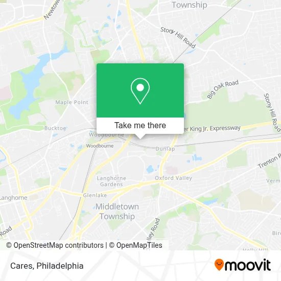 Cares map