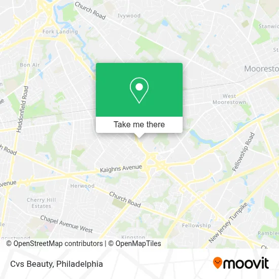 Cvs Beauty map