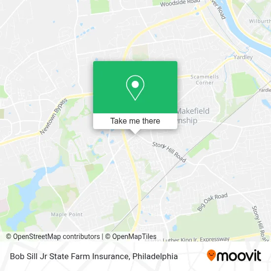 Bob Sill Jr State Farm Insurance map