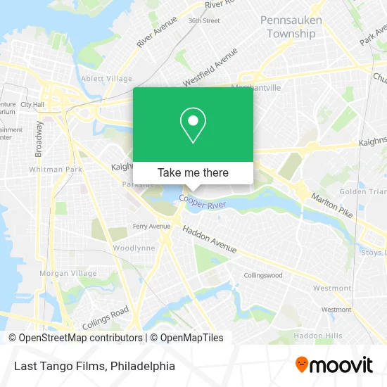 Last Tango Films map