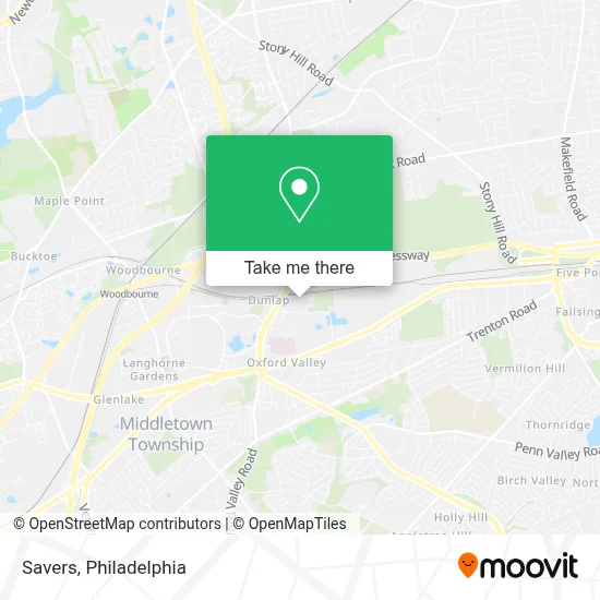 Savers map
