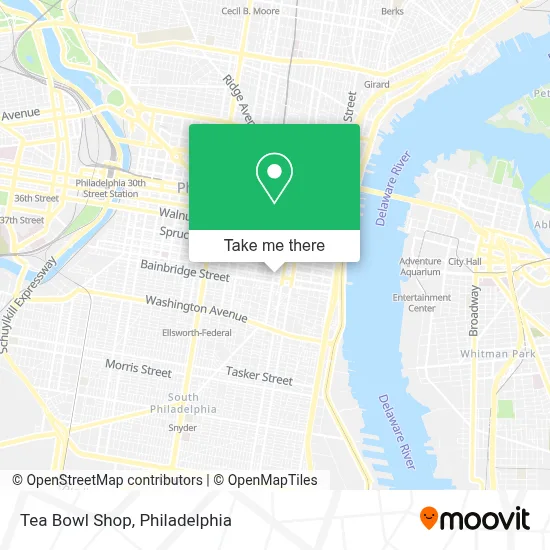 Tea Bowl Shop map