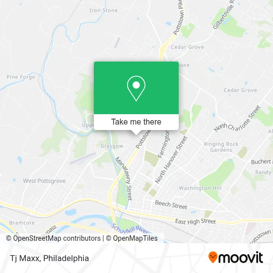 Tj Maxx map