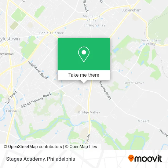 Stages Academy map