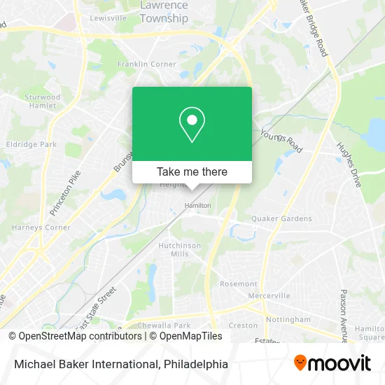 Michael Baker International map
