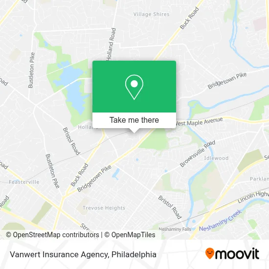 Vanwert Insurance Agency map