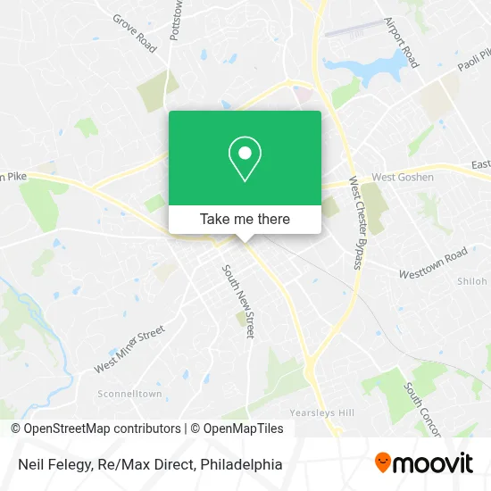 Neil Felegy, Re/Max Direct map