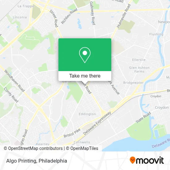 Algo Printing map