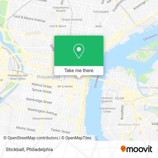 Stickball map
