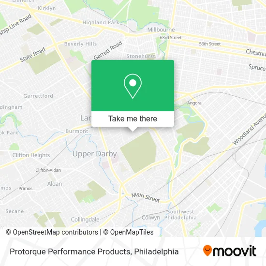 Protorque Performance Products map