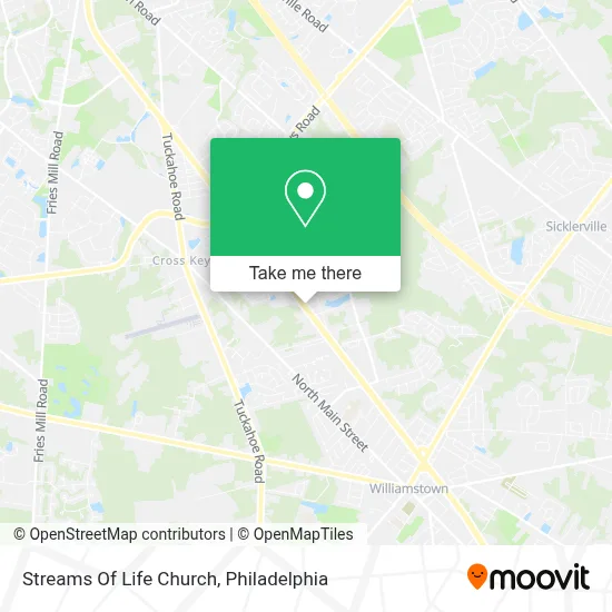 Streams Of Life Church map