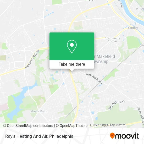 Ray's Heating And Air map