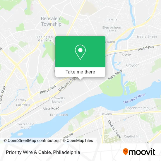 Priority Wire & Cable map