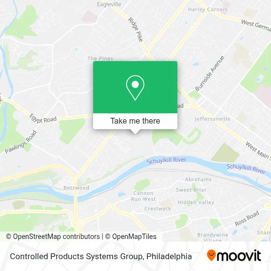 Controlled Products Systems Group map