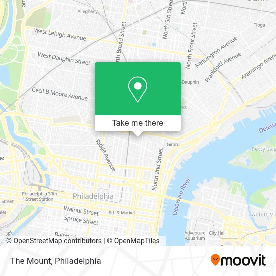 The Mount map