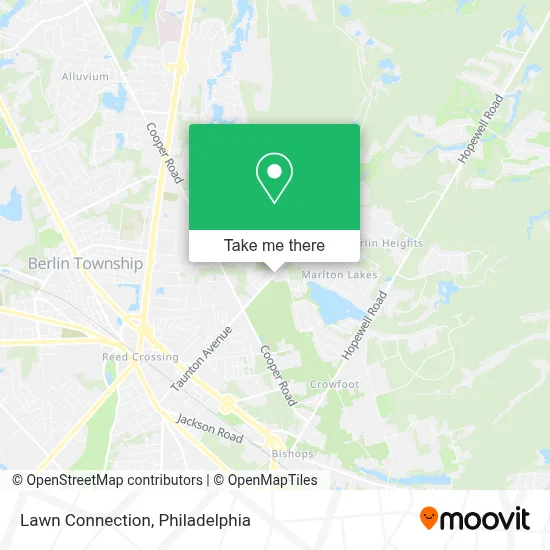 Lawn Connection map