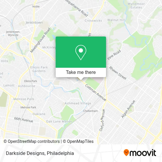 Darkside Designs map
