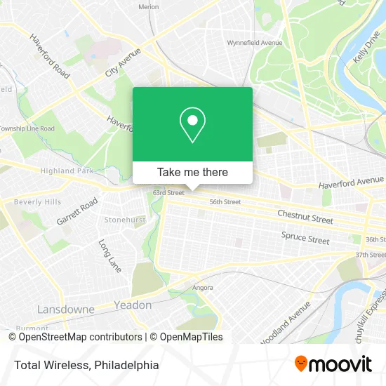 Total Wireless map