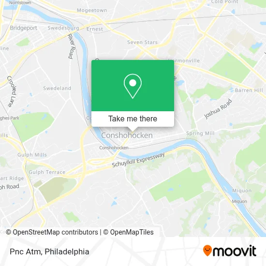 Pnc Atm map