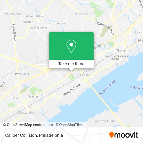 Caliber Collision map