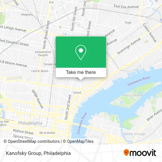 Kanofsky Group map