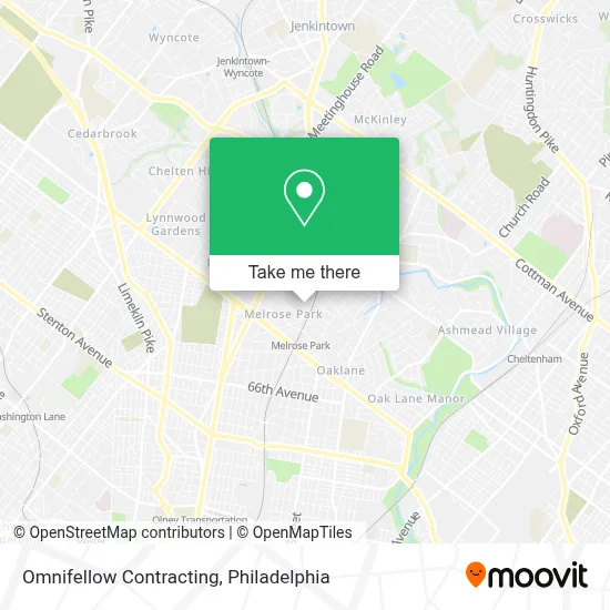 Omnifellow Contracting map
