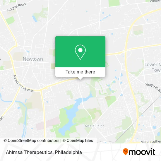 Ahimsa Therapeutics map